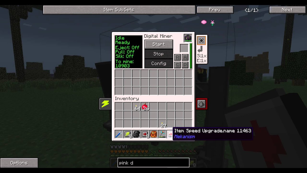 RR2 8 3 8 Mekanism Bug Digital Miner