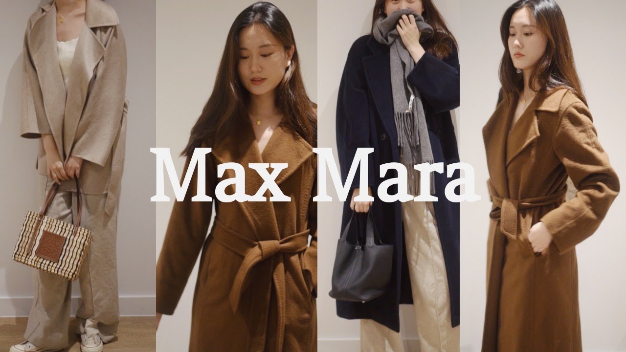 Maxmara Haul｜Try on haul | review 6 different coat on different size | where to buy is the cheapest
