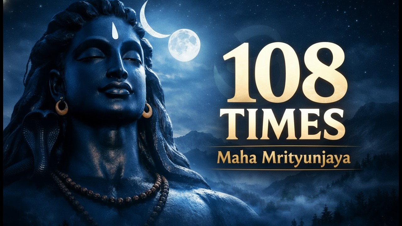 Maha Mrityunjaya Mantra 108 Times | Most Powerful Shiva Healing Chant for Protection & Inner Peace