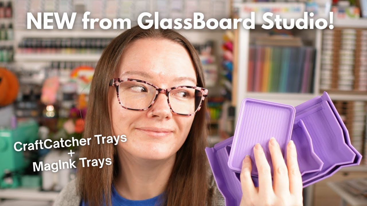 NEW from GlassBoard Studio! CraftCatchers and MagInk Trays!