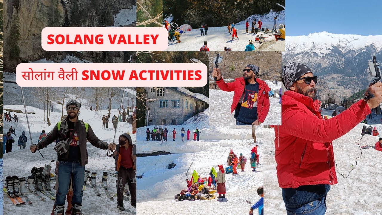 SOLANG VALLEY MANALI|SOLANG VALLEY SNOW ACTIVITIES|MANALI#