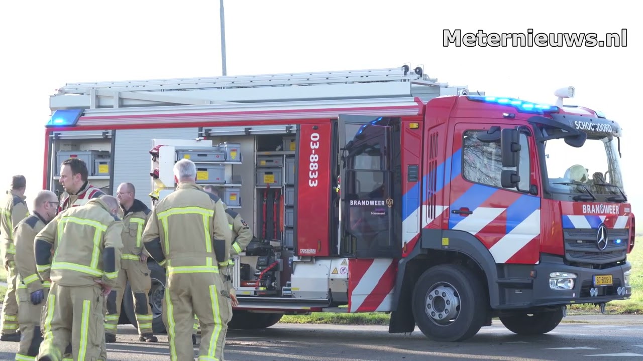 Ravage na ongeval in Odoornerveen