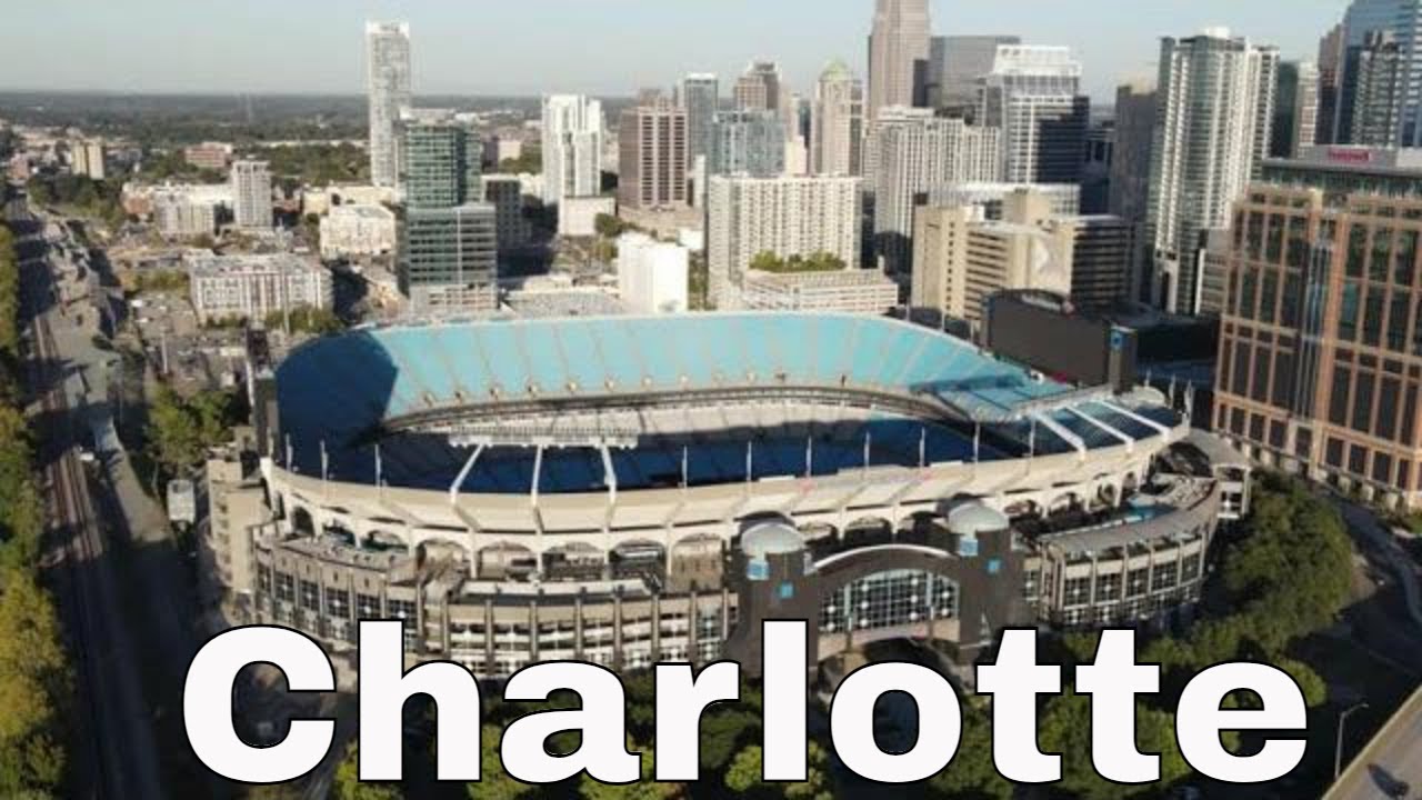 Drone Charlotte, North Carolina | Bank of America Stadium