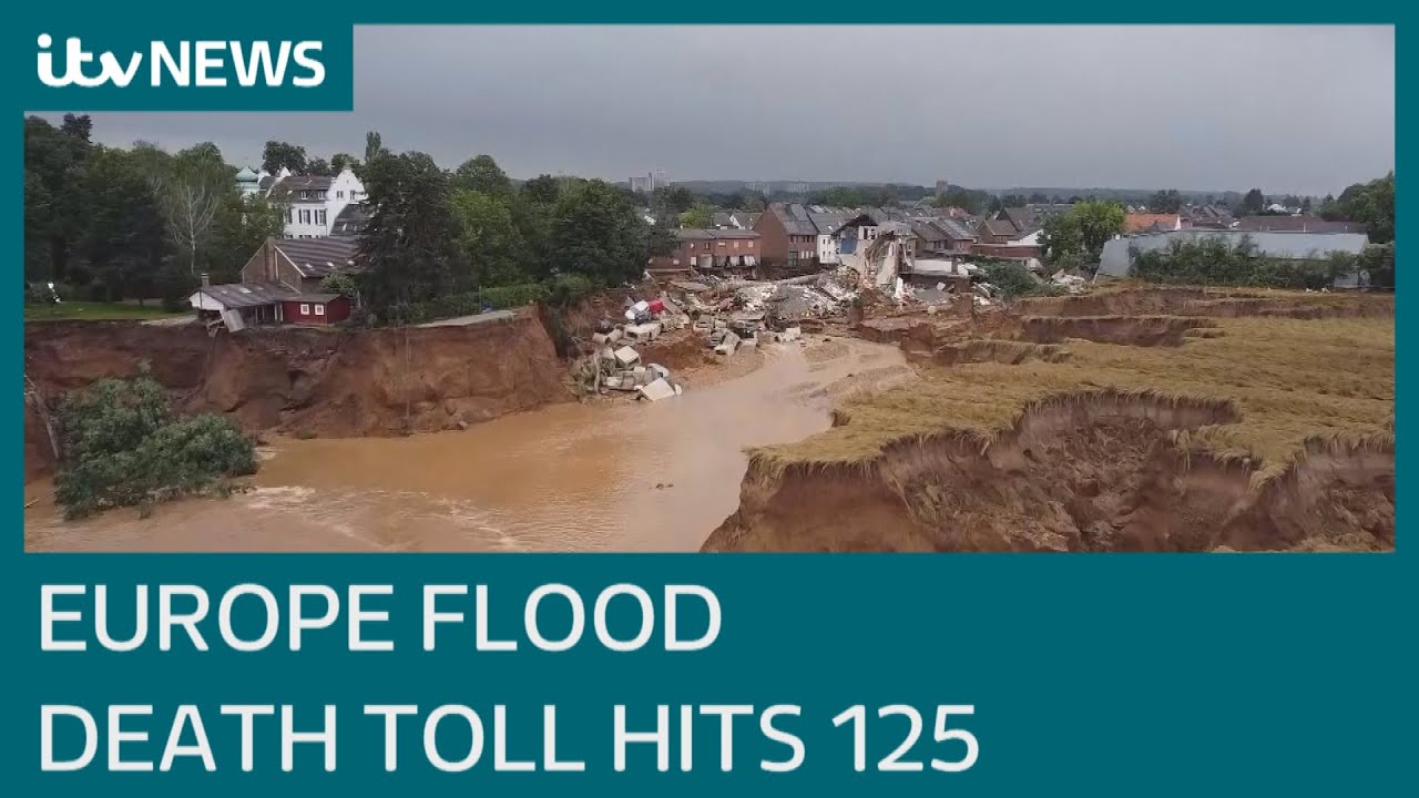 Race to rescue missing hundreds as death toll from European floods rises to 125 | ITV News