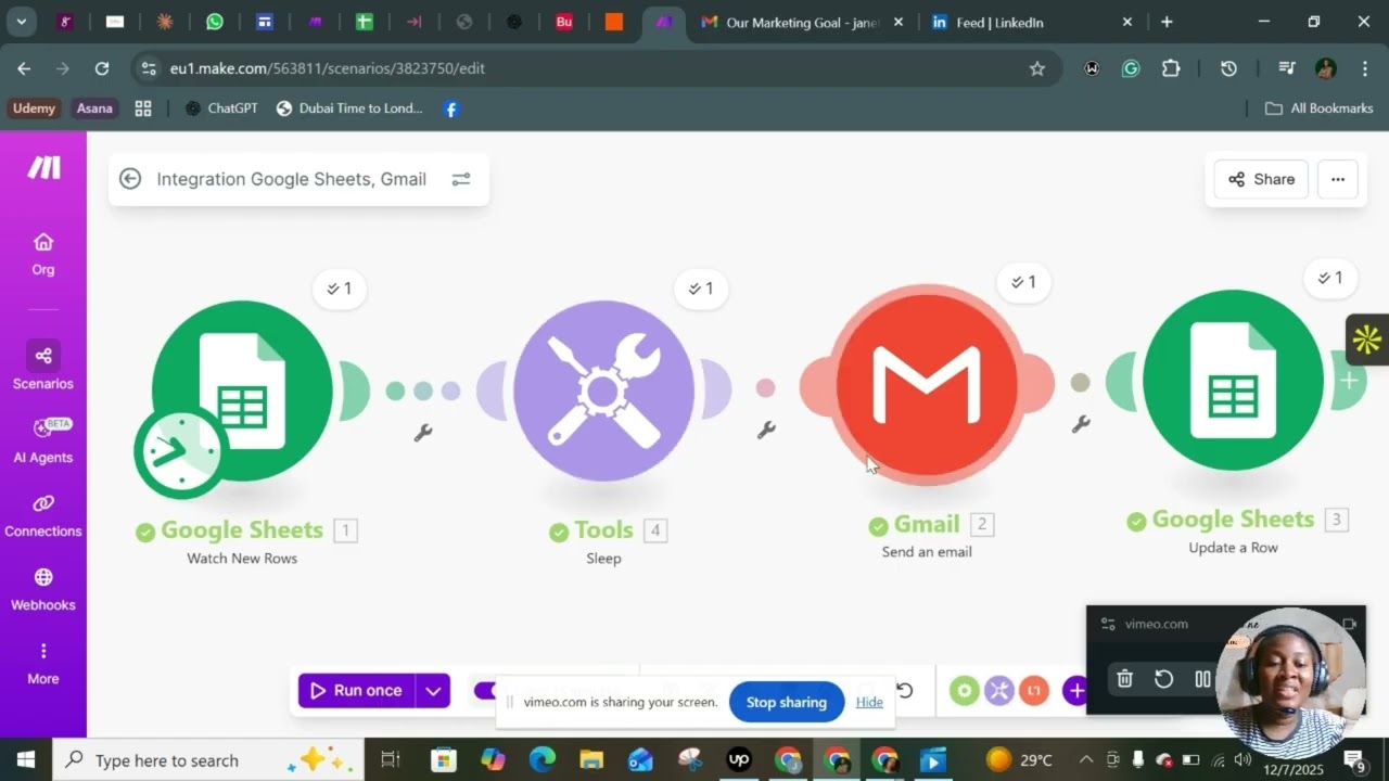 How I automated Lead follow Up Using Gmail, Google Sheet and Make.com (No CRM Needed)