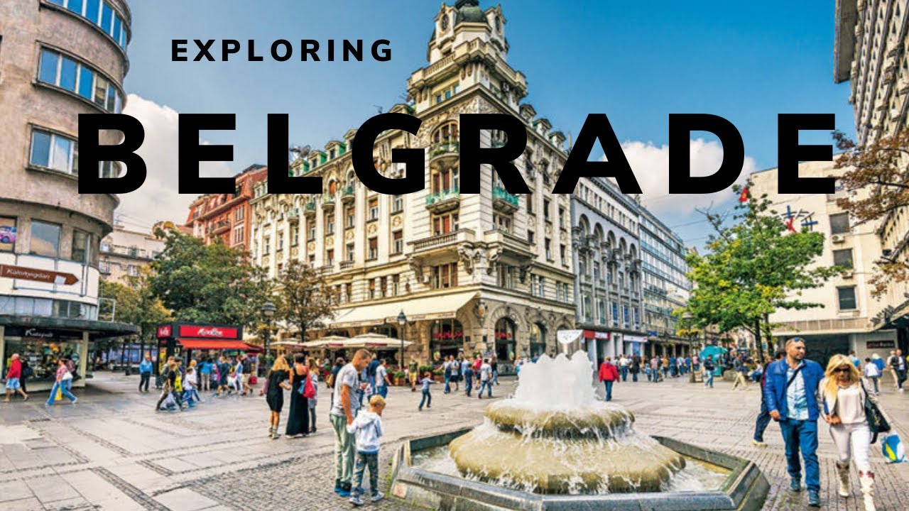 Exploring the city of Belgrade: 4K