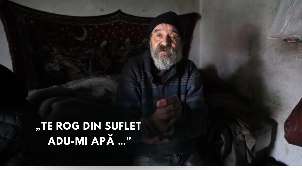'' Nu am mai băut apă de câteva zile...,,