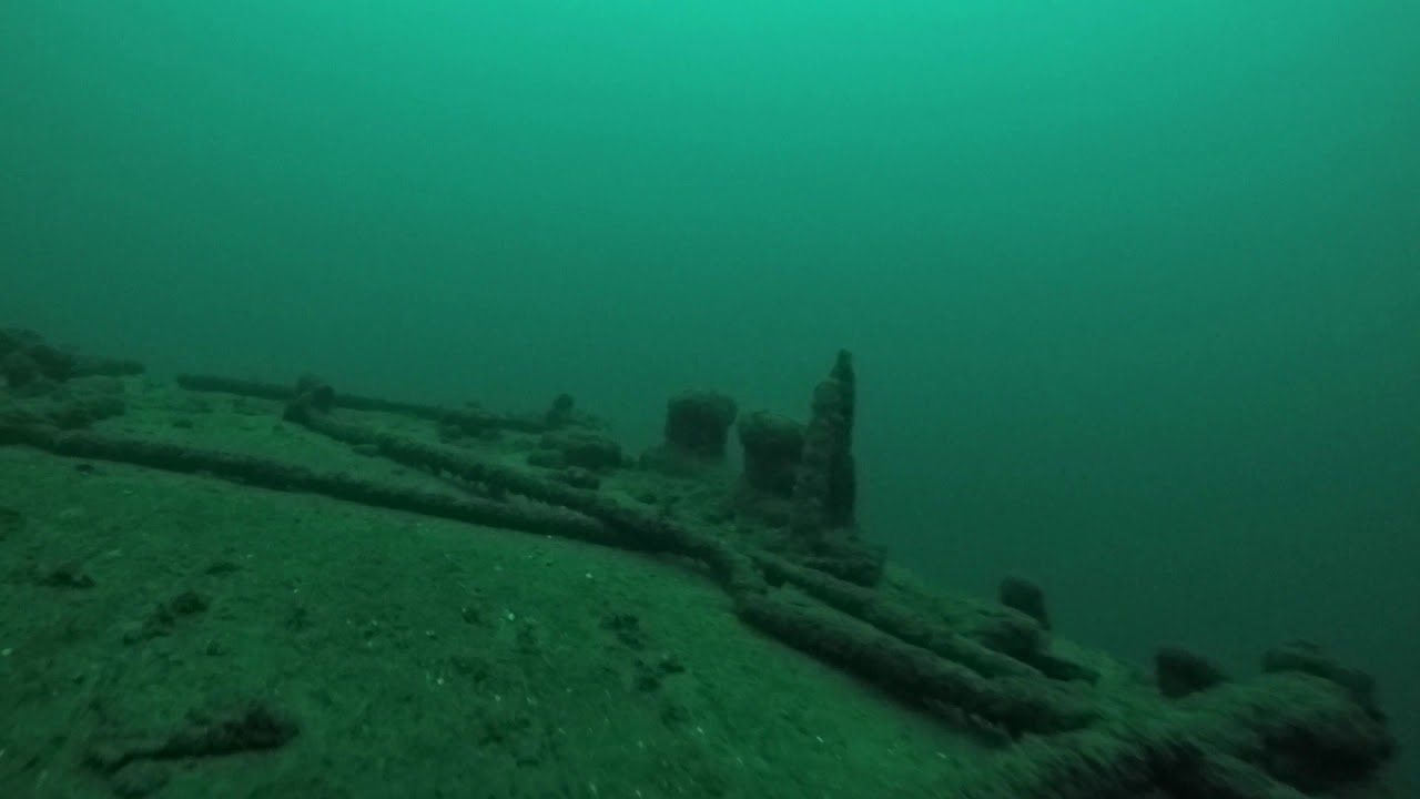 Nurkowanie wrakowe w Alv&oslash;en, Bergen DS Kinn