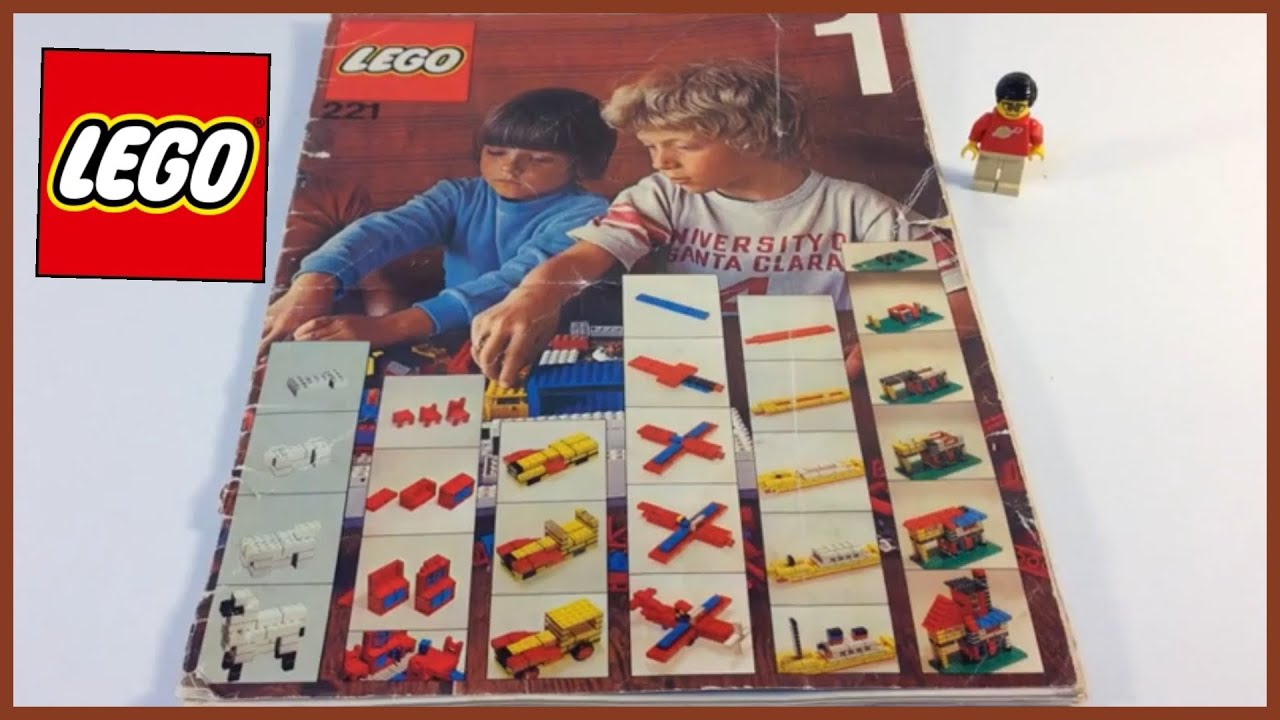 My 1st LEGO Idea Book! LEGO Idea Book #1 or 221 from 1973! Review!