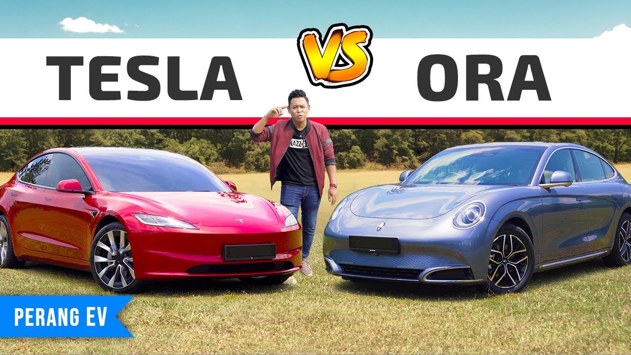 Tesla Model 3 vs Ora 07: Pertembungan Dua Gergasi EV