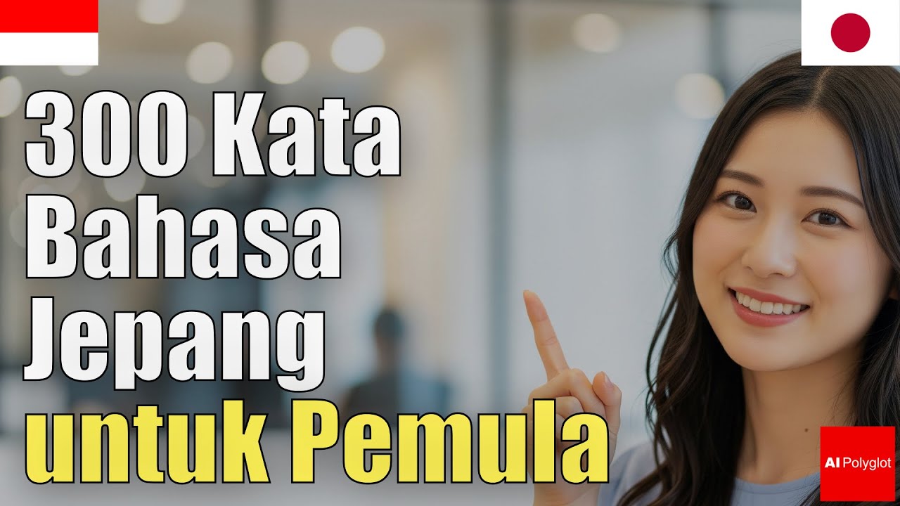 300 Kata Bahasa Jepang untuk Pemula | ungkapan penting | dengan Hiragana