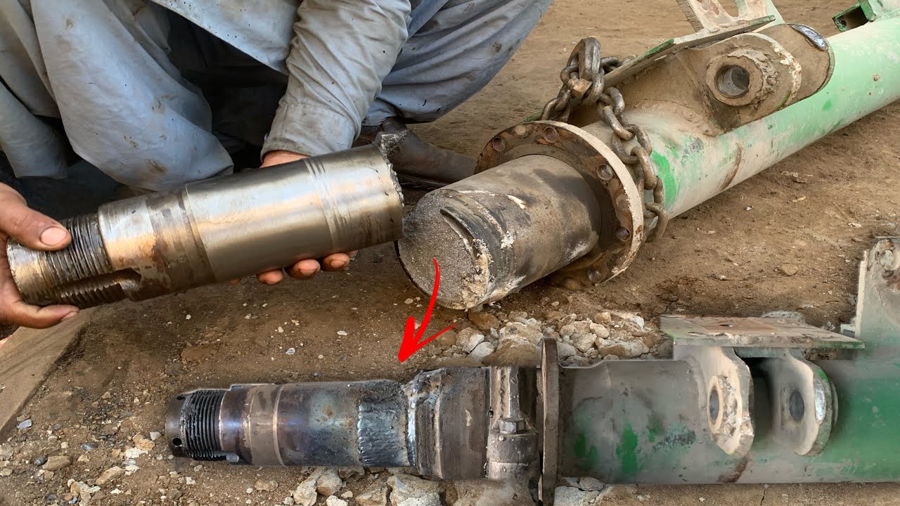 Truck rear axel tube repair|| axel housing Repairing