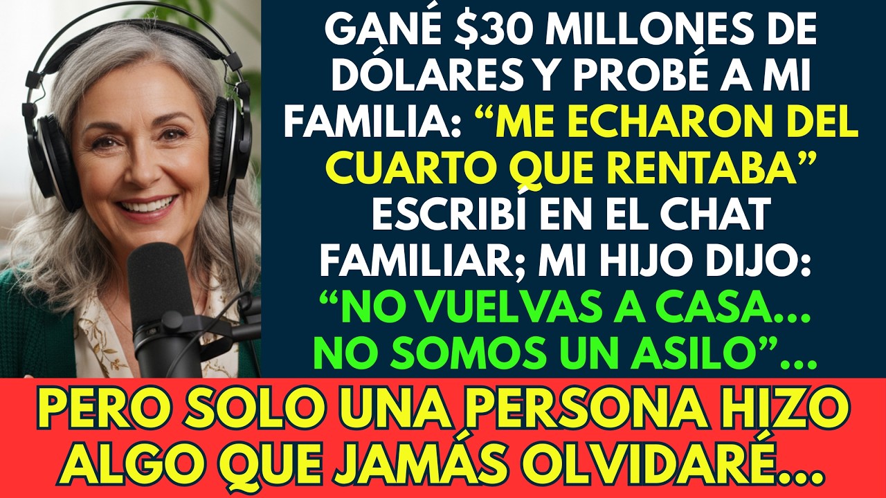 Gané $30M y fingí vivir en la calle. “¡Me echaron!”, escribí en el chat familiar. Entonces mi hijo…