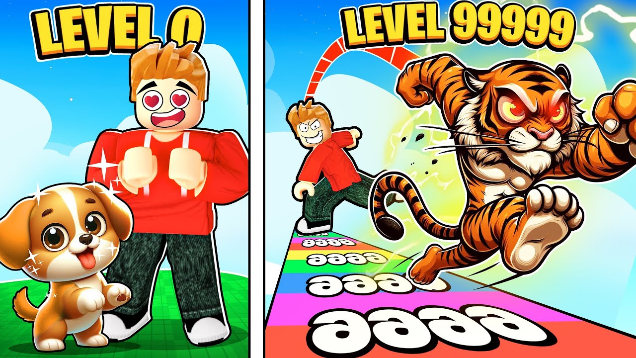 ROBLOX CHOP AND FROSTY COMPLETE THE ULTIMATE PET RACE