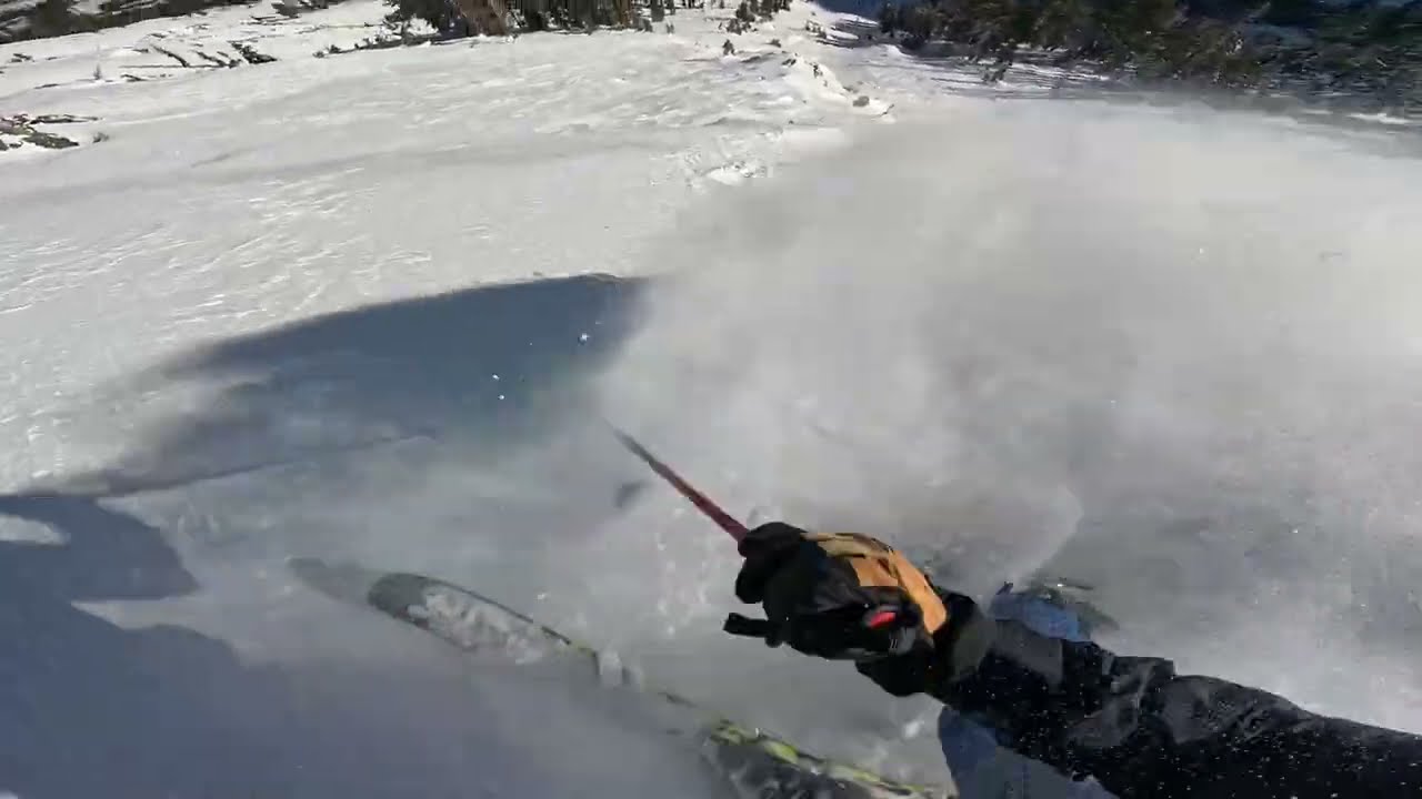 Skiing Wind-Buffed Snow at Kirkwood - 1/6/26
