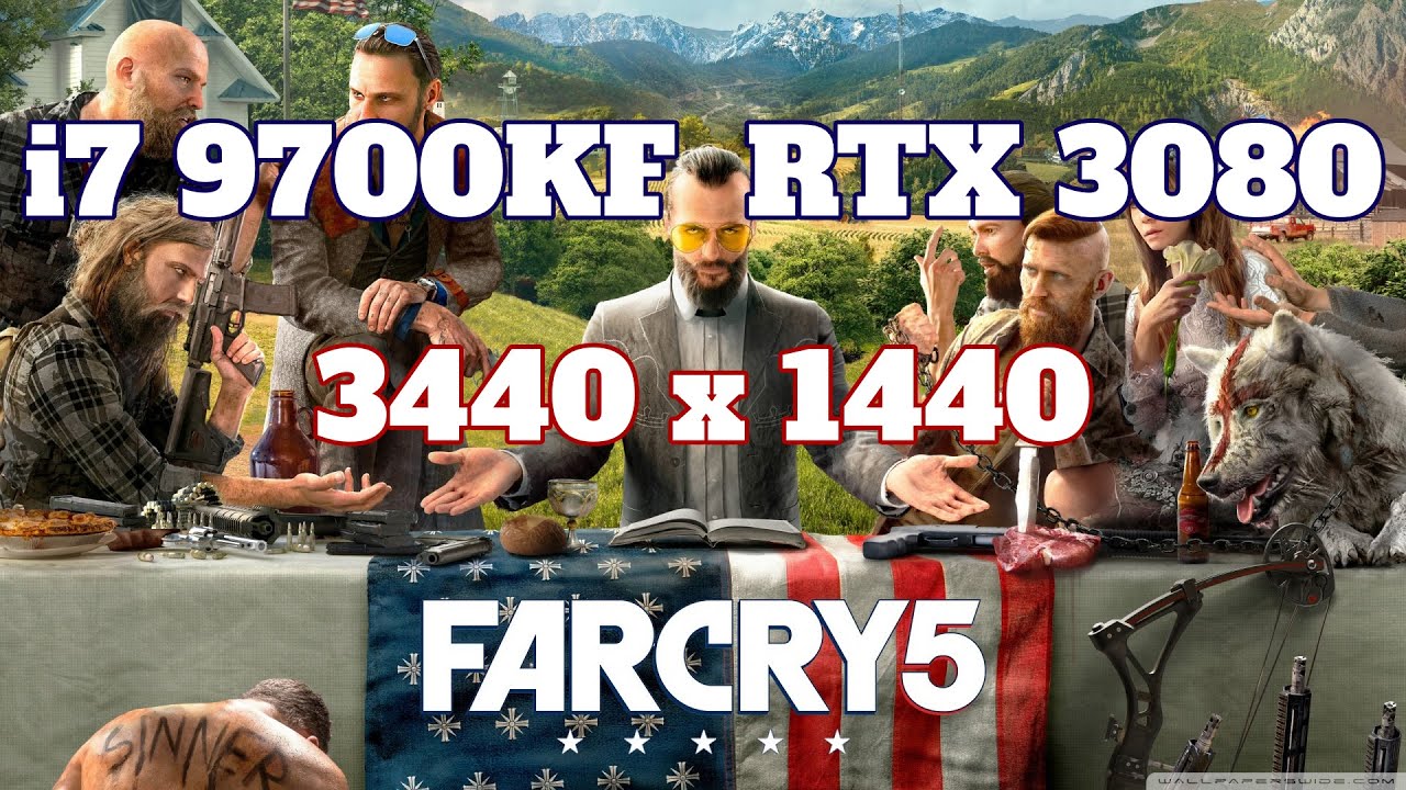 Far Cry 5 | i7 9700KF + RTX 3080 | 3440x1440