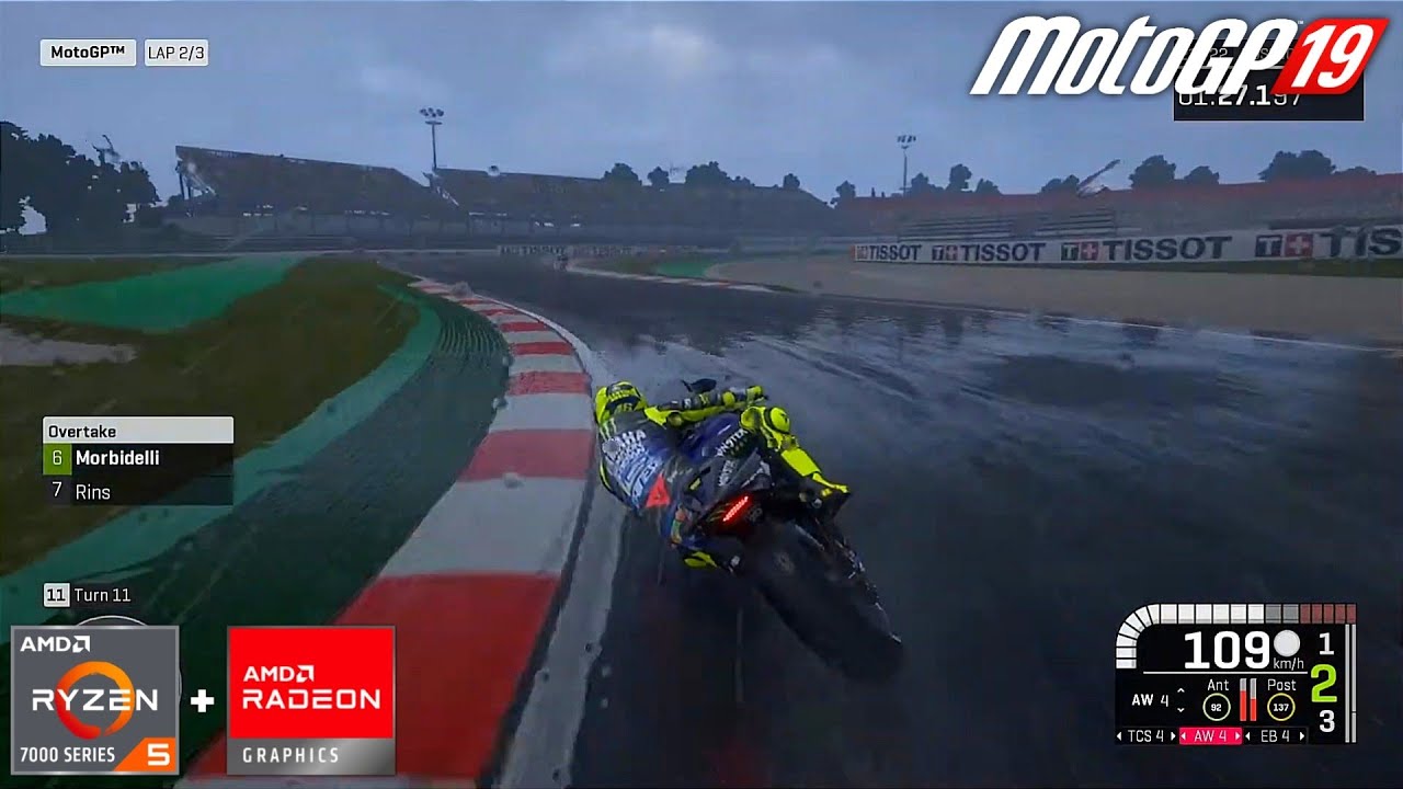 AMD Ryzen 5 7430U with AMD Radeon Graphics - MOTOGP 2019 - Gaming Test