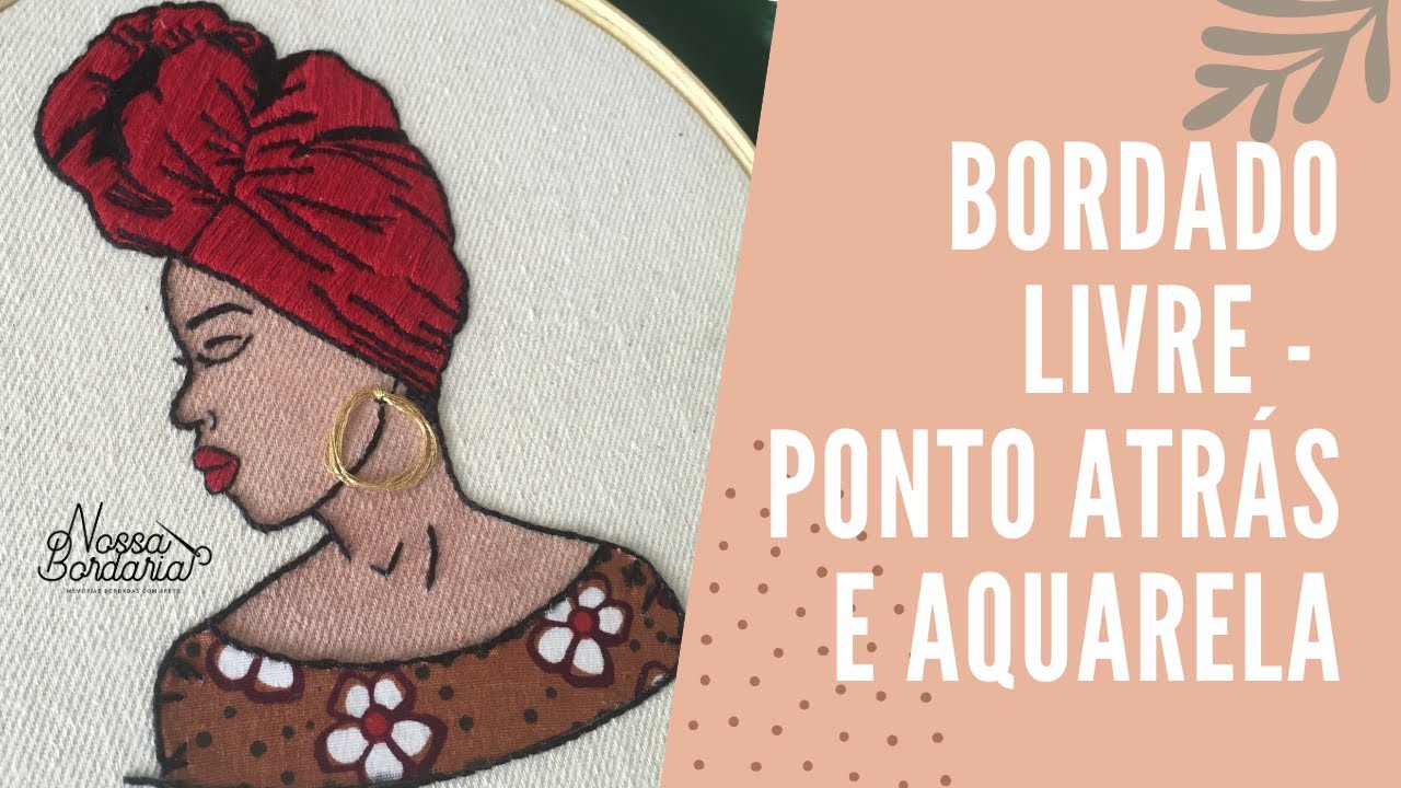 Aula Pele em Aquarela e Ponto Atrás
