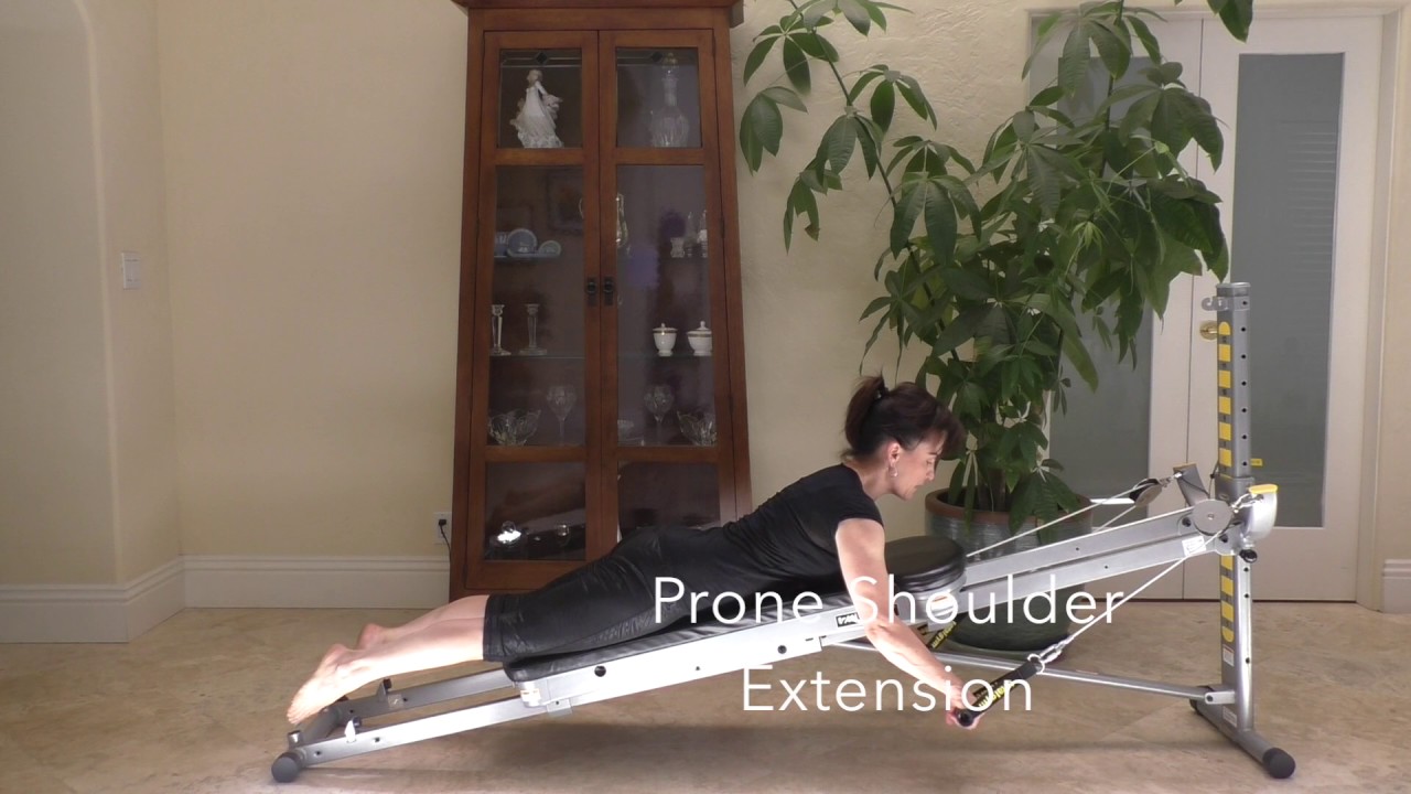Total Gym Back, Neck and Shoulder Rehab