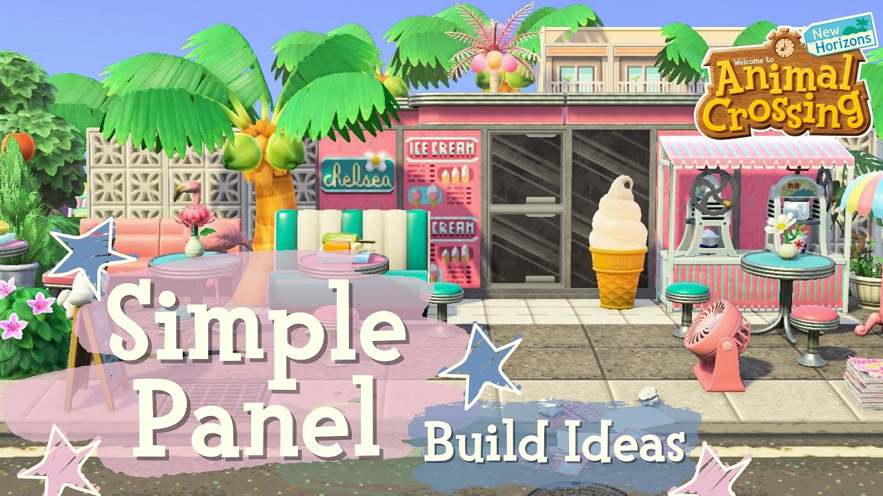 15 of the BEST Simple Panel Buildings I've Ever Seen // animal crossing new horizons
