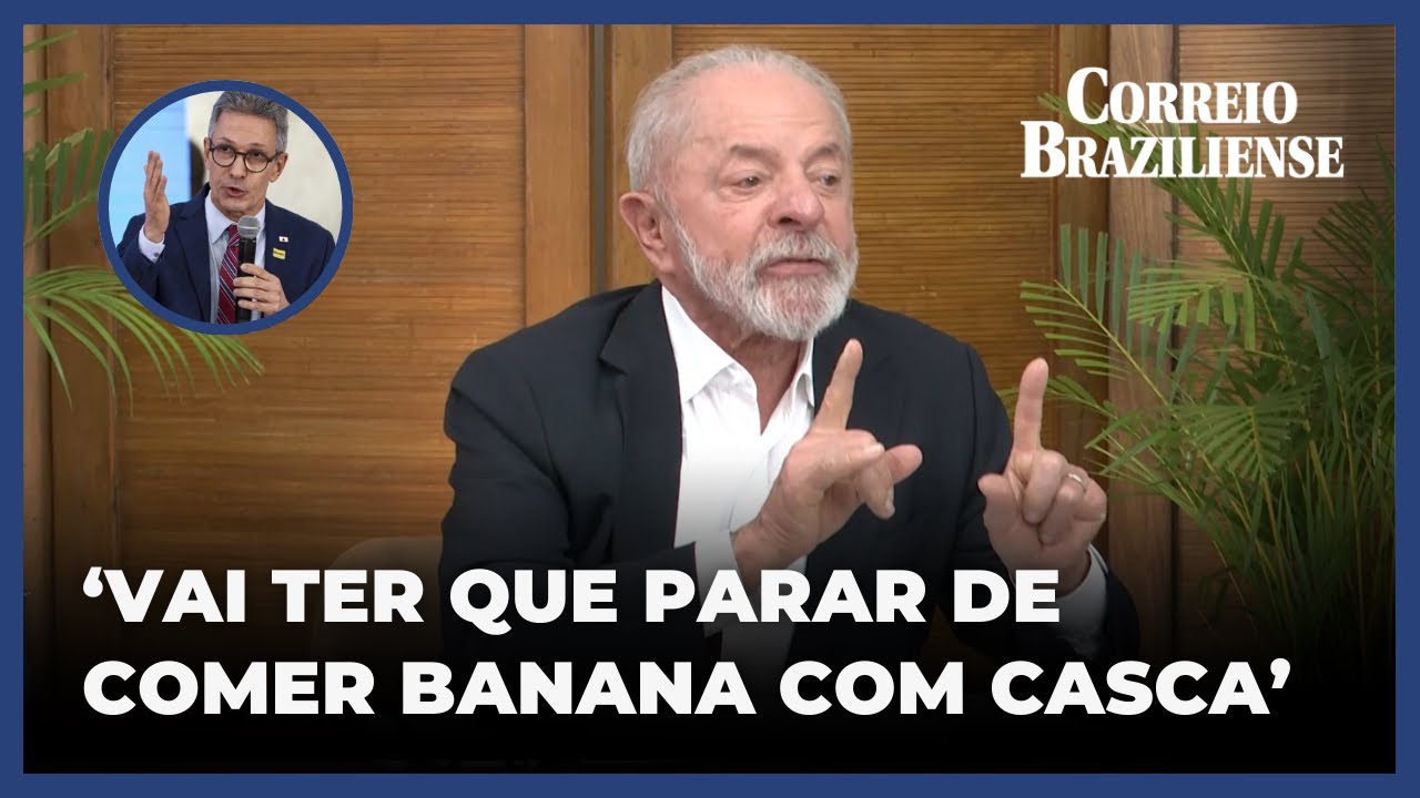 LULA ON ZEMA IN THE PRESIDENTIAL RACE: 'HE'LL HAVE TO STOP EATING BANANAS WITH THE PEEL ON' | EXC...