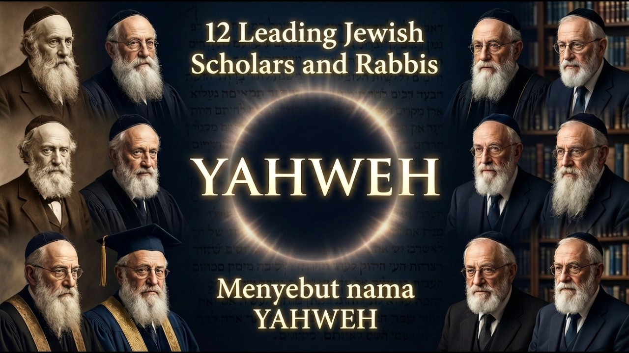 12 Sarjana dan Rabi Yahudi Terkemuka (Prof. Dr) yang Memvalidasi Kebenaran Fakta Sejarah Nama YAHWEH