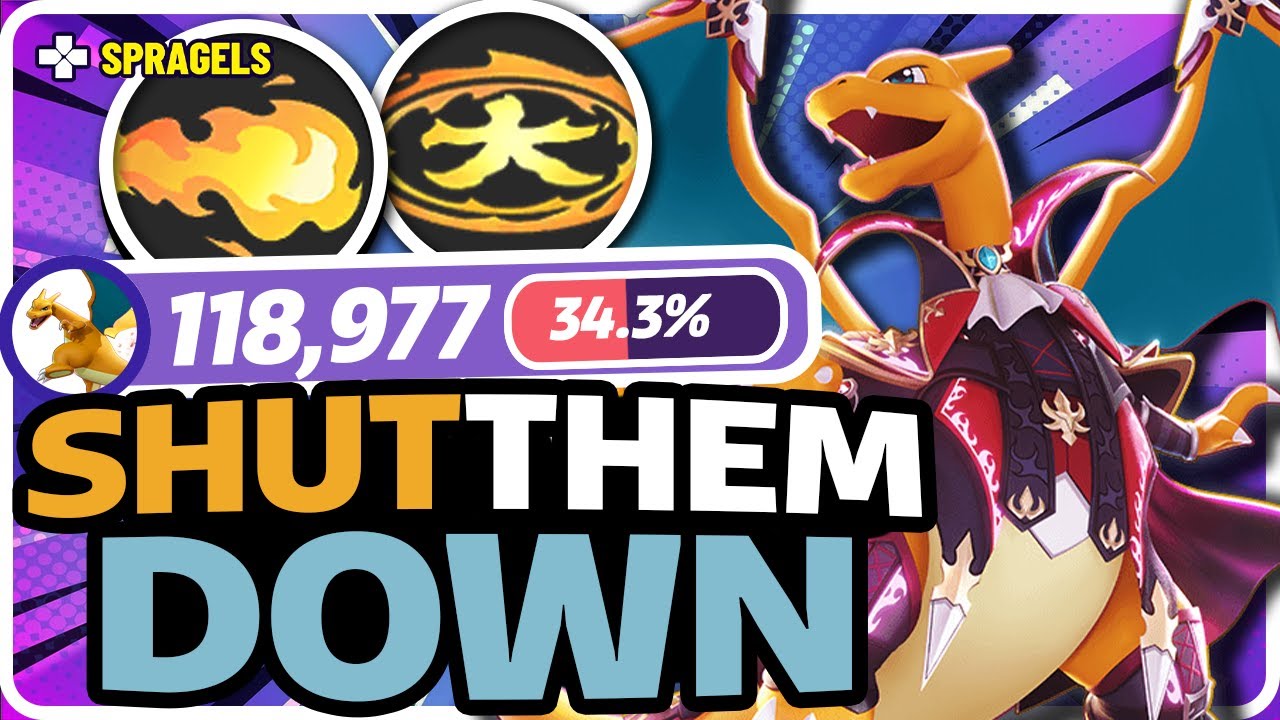 Curse Charizard Fully Dominates This Match | Pokemon Unite