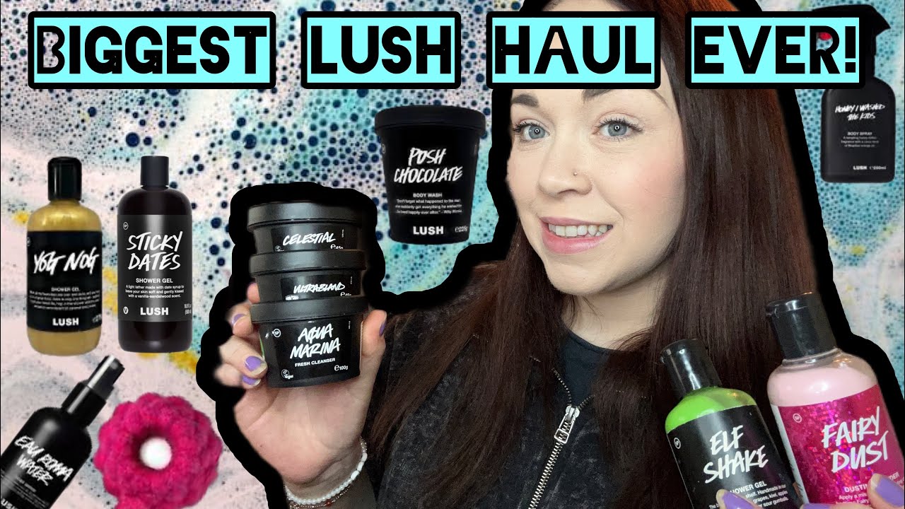 САМЫЙ БОЛЬШОЙ УЛОВ LUSH ЗА ВСЮ ИСТОРИЮ!