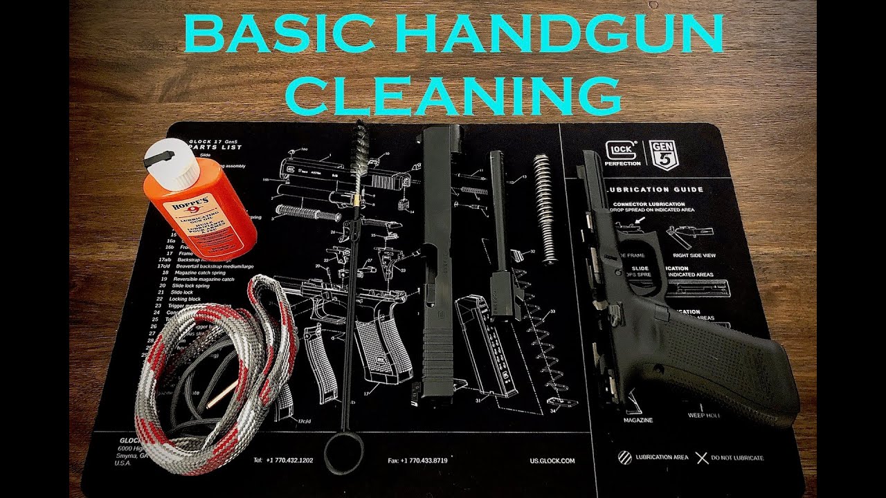 Basic Handgun Cleaning (Gen 5 Glock 34)