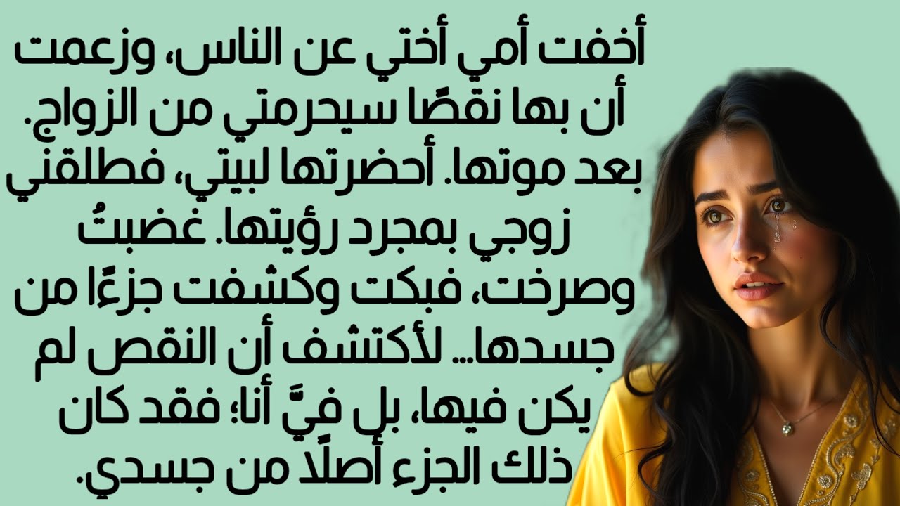 سر اختي الصادم..الدي دمر حياتي ..!