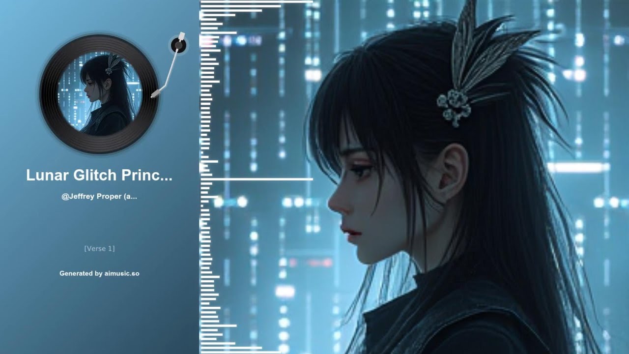 Lunar Glitch Princess | AI Generated Anime Soundtrack