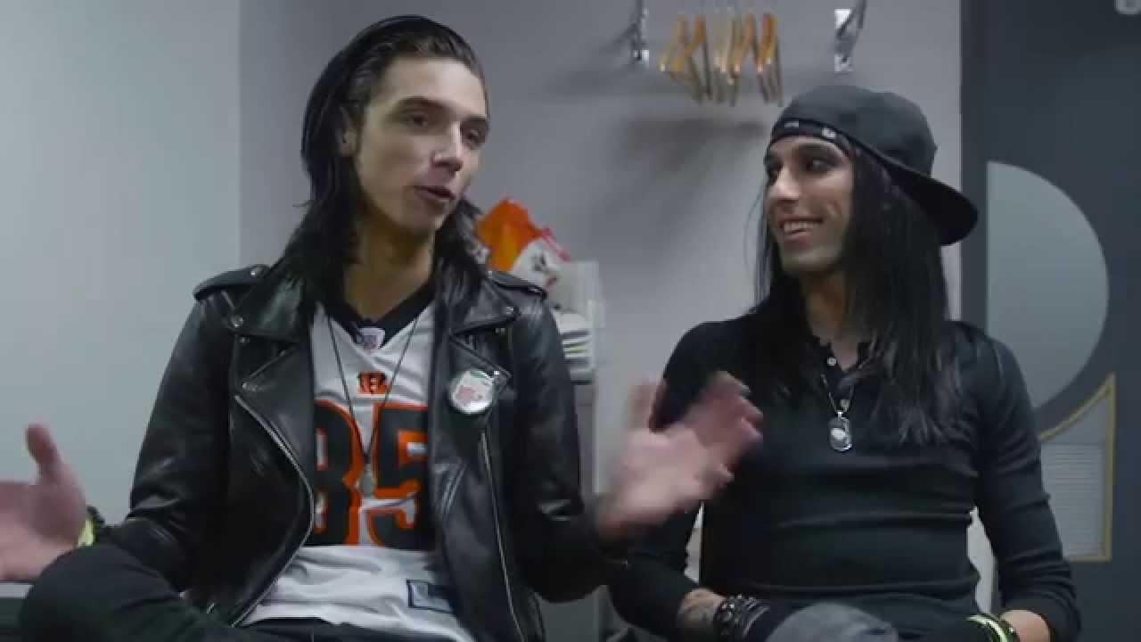 Garlic Mashed Potatoes and Fire - Andy Biersack and CC | Black Veil Brides
