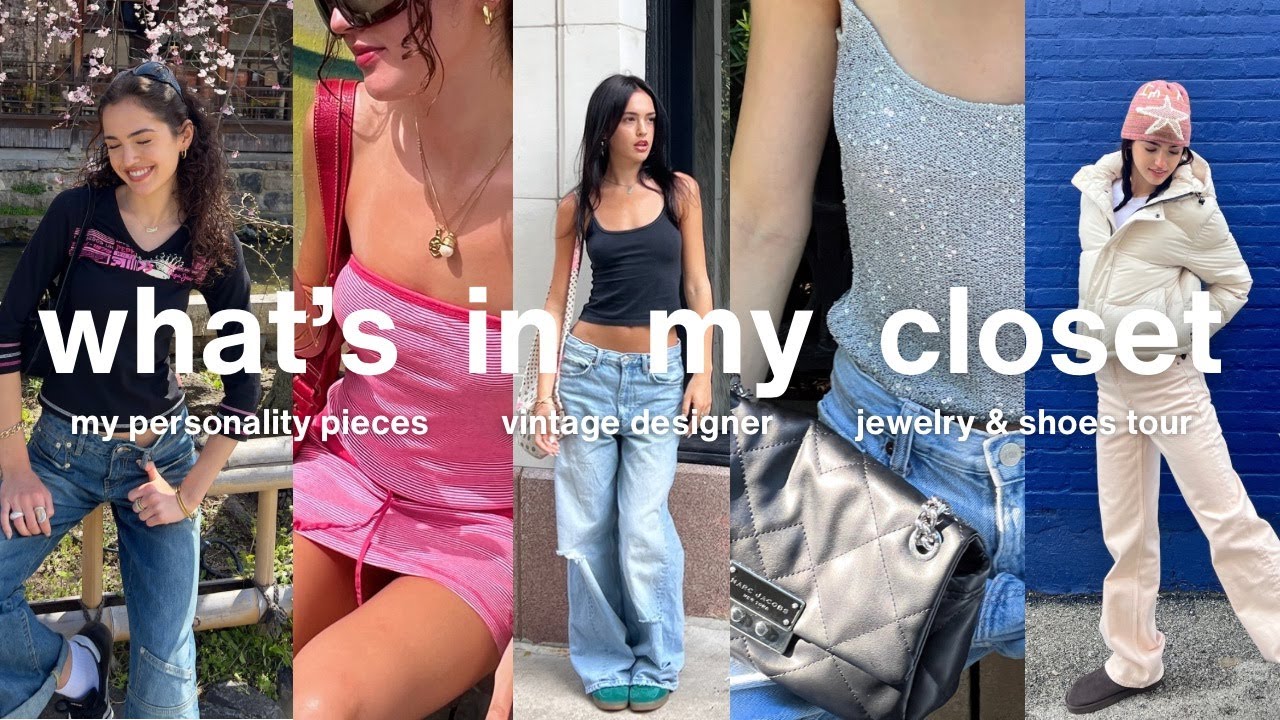 what's in my closet 👠 & where i buy my clothing!