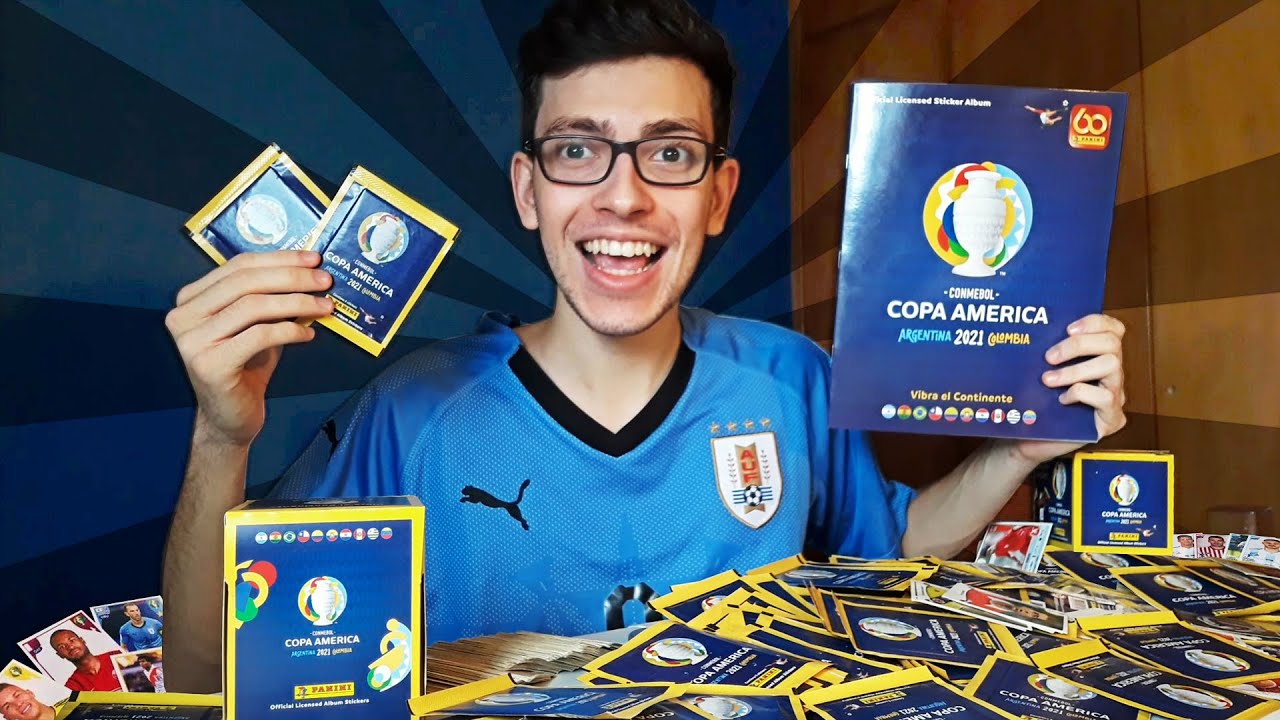 COMPLETO EL ÁLBUM COPA AMÉRICA 2021 EN MENOS DE 24 HORAS