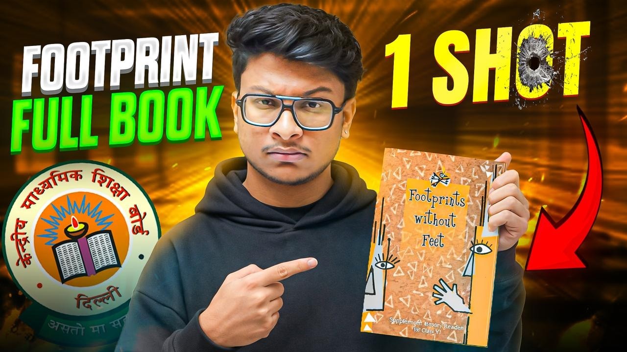 Footprint Without Feet Book In One Shot 🔥 Class 10th English paper leaked