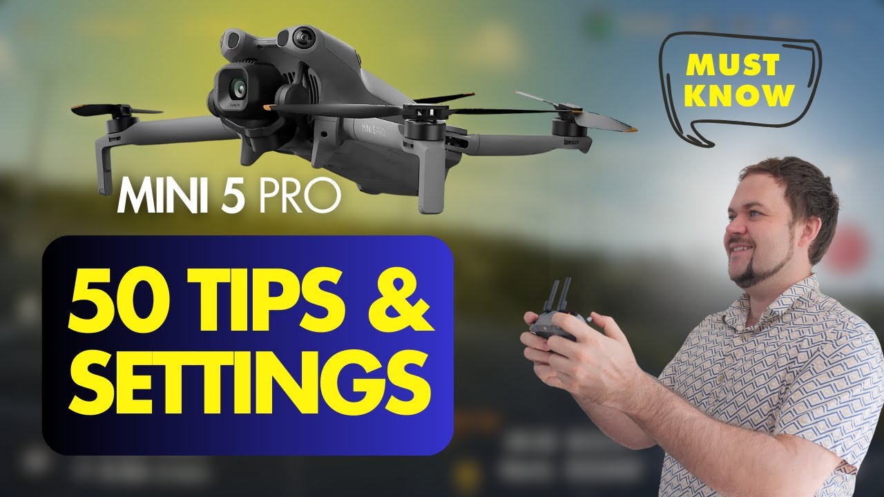 DJI Mini 5 Pro — 50 советов и настроек: полное руководство по дрону