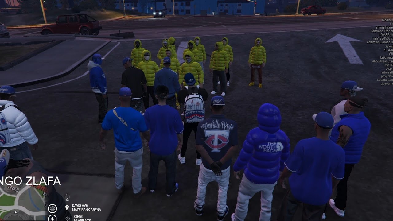 GTA RP MAROC/ O`BLOCK🔵 VS HOLOGONS🟡 HOPELESS RP