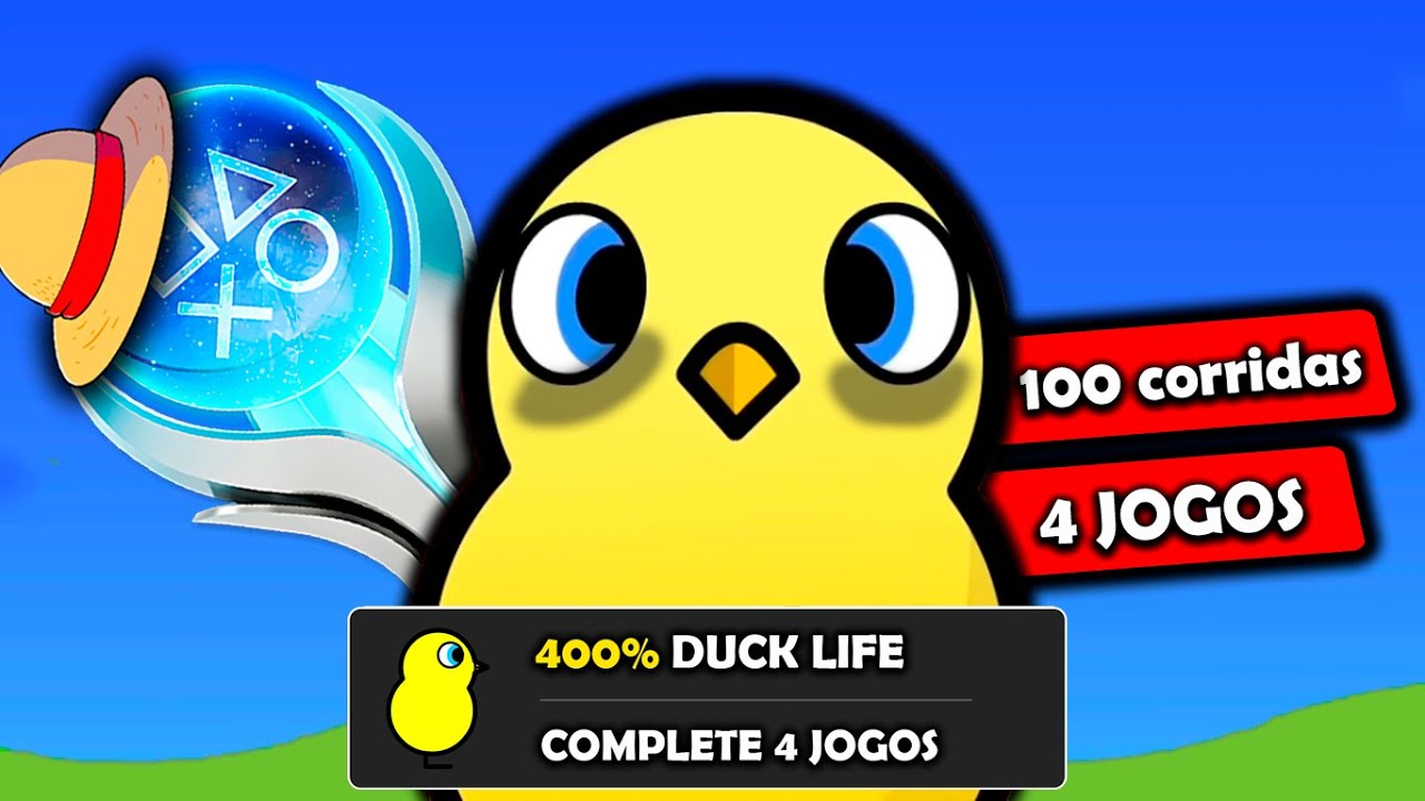 EU FIZ 400% DE DUCK LIFE E FOI UM GRIND INSUPORTAVEL