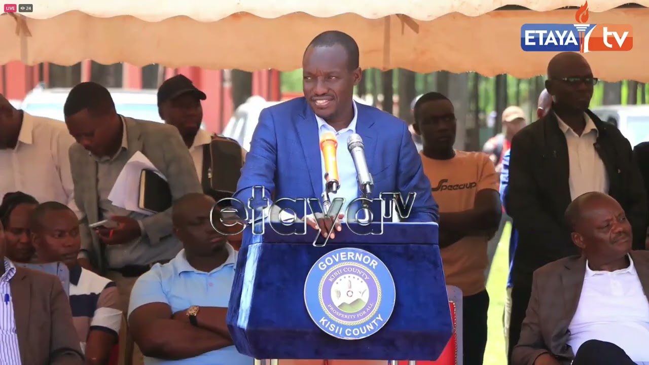 Governor Simba Arati urges residents not to buy county bursary forms from anyone