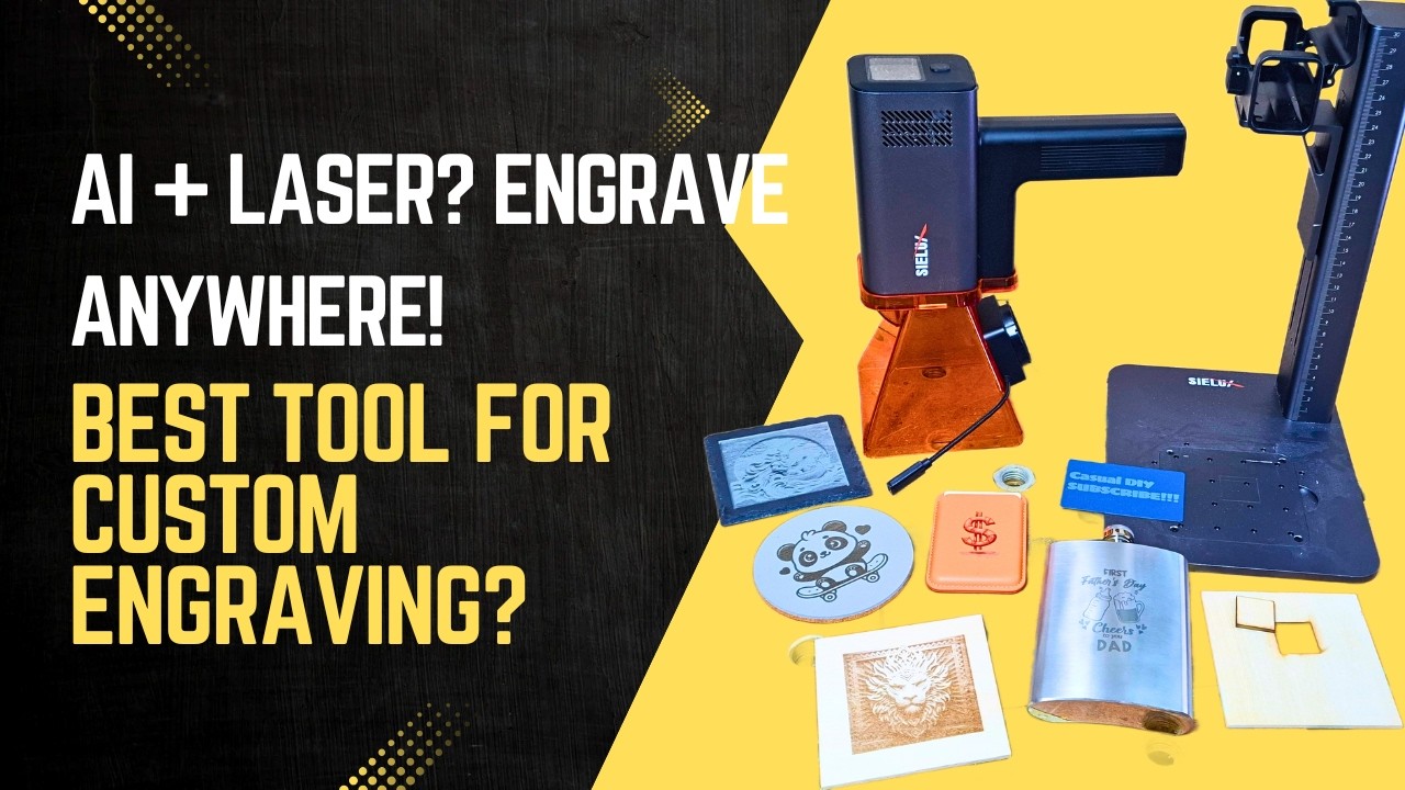 This AI Laser Engraver is CRAZY Portable &ndash; Sielux SL2 First Look!