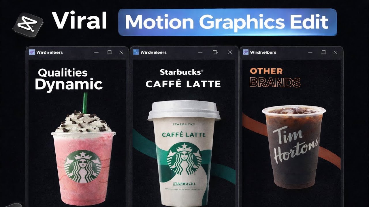 How to Create Smooth and Professional Motion Graphics in CapCut (Step-by-Step)