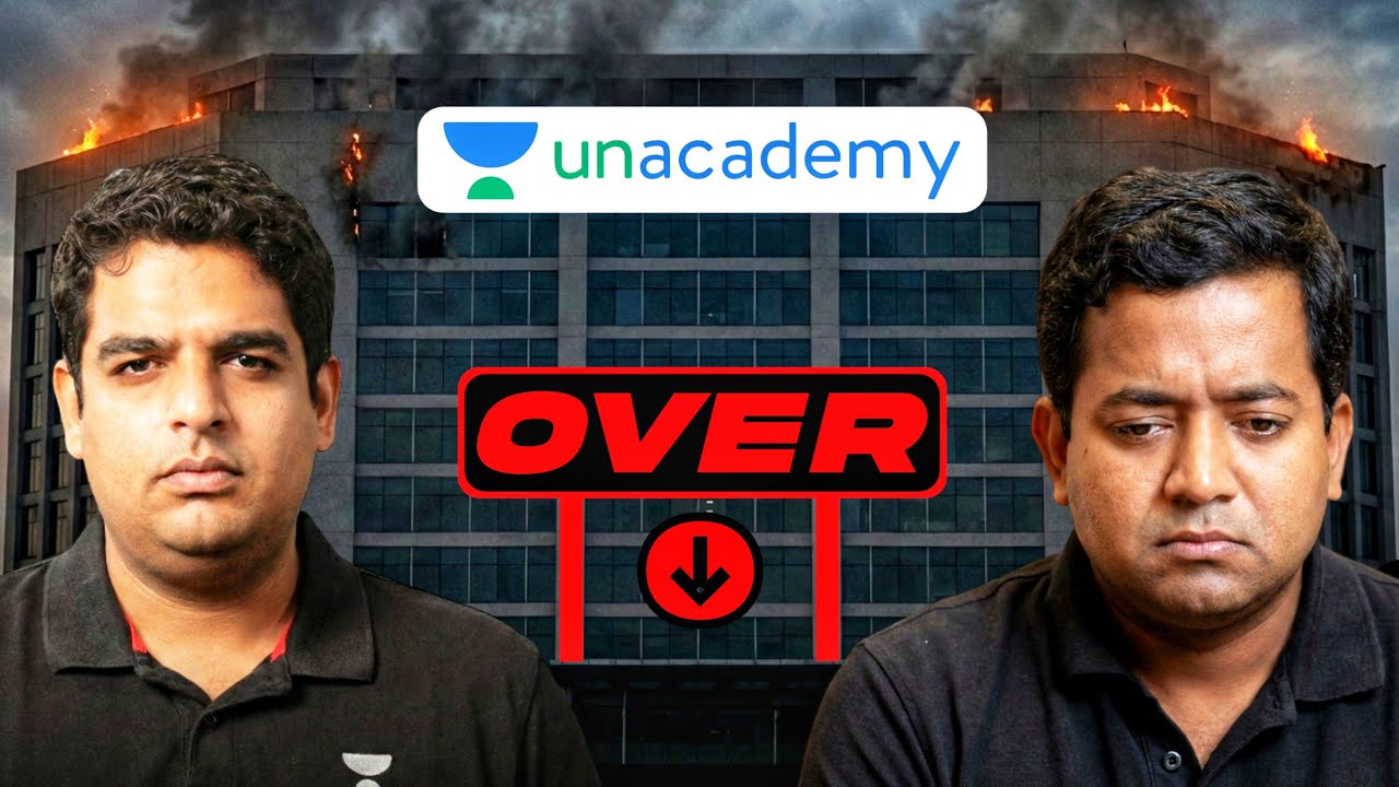 Shocking Downfall Story of Unacademy | Startup Case Study 🔥