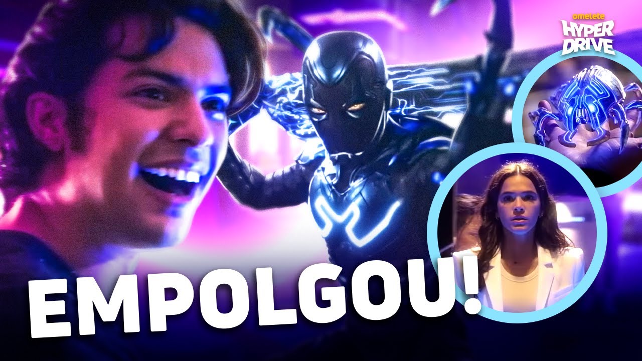 Bruna Marquezine e Xolo Maridueña BRILHAM no 1° trailer de BESOURO AZUL | Hyperdrive