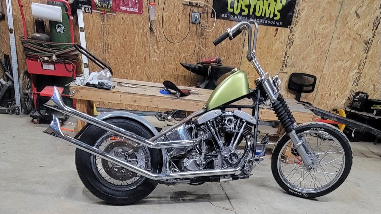 Idle hands show shovelhead build pt5 #idlehandsshow #shovelhead #chopper