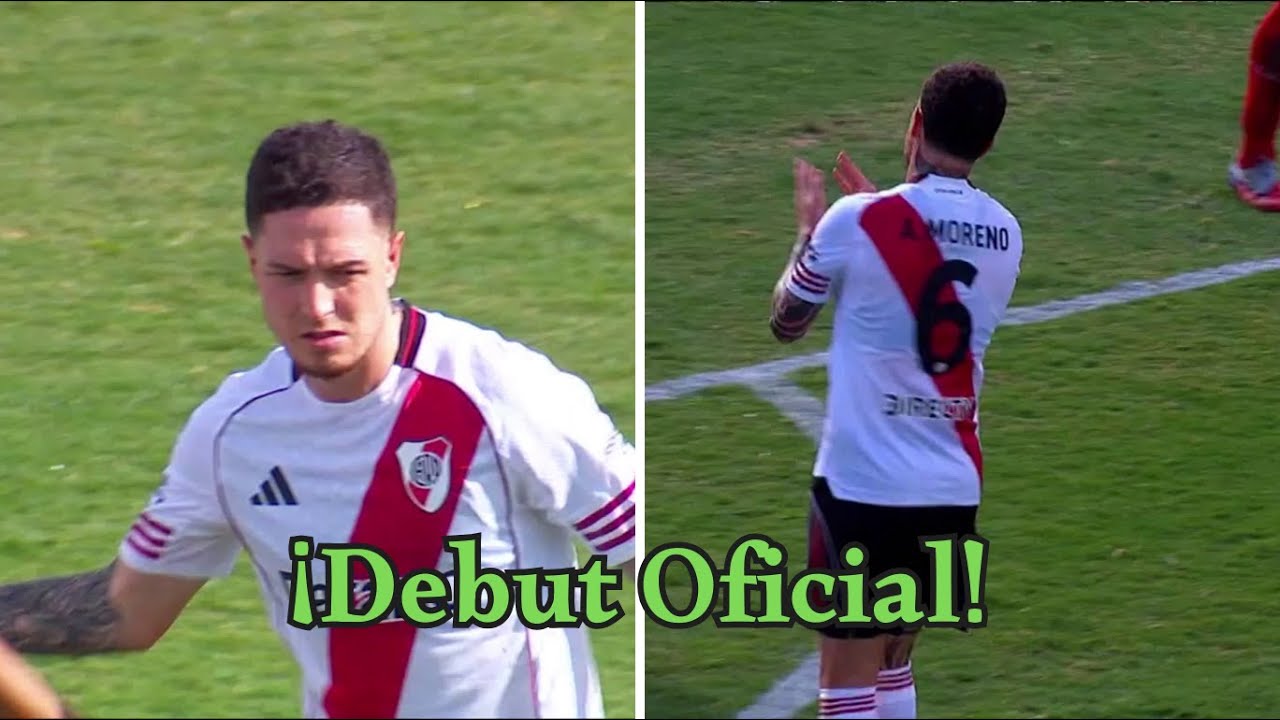 Anibal Moreno DEBUT vs Barracas Central - (24/01/2026)