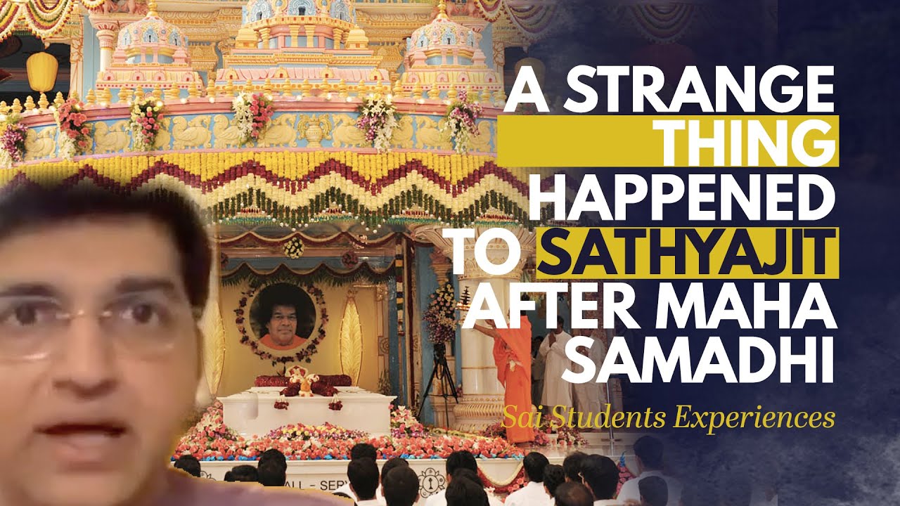 A strange thing happened to Sathyajit after maha Samadhi of Sathya Sai  | Sathya Sai Miracles