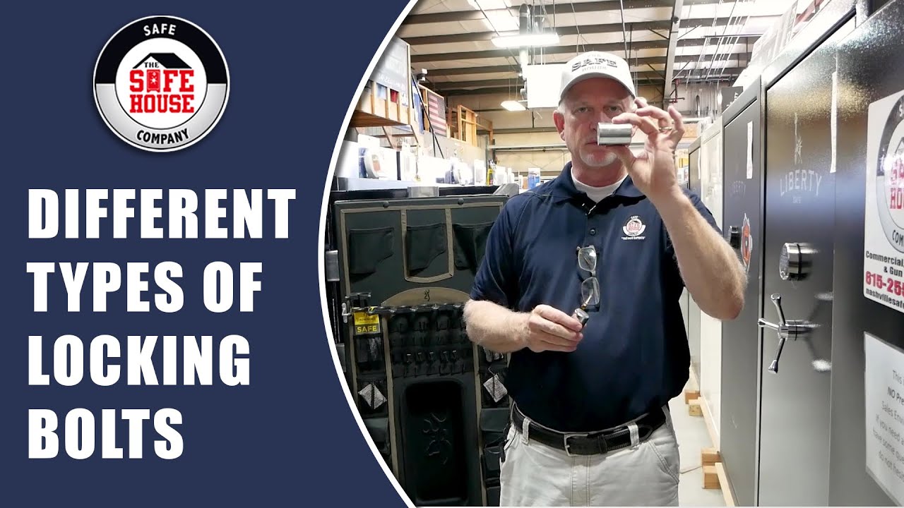 Different Types of Gun Safe Locking Bolts