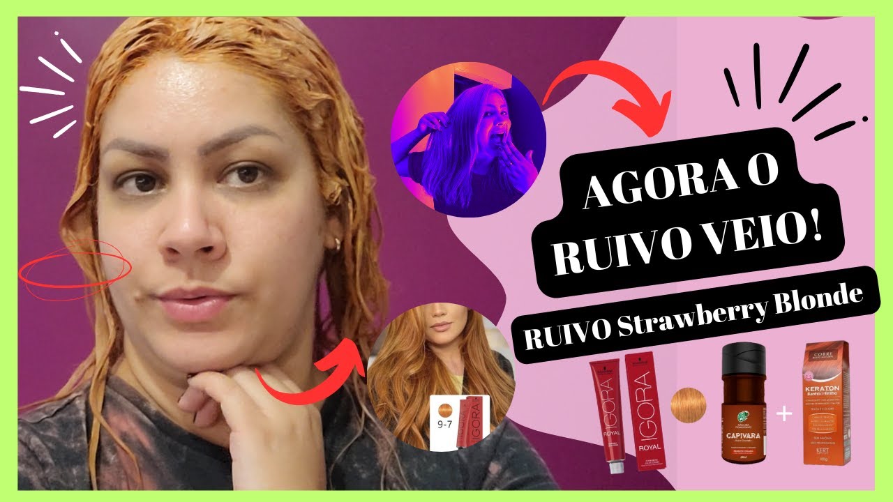 RUIVO CLARO STRAWBERRY BLONDE IGORA 9.7 | DO LOIRO AO RUIVO |