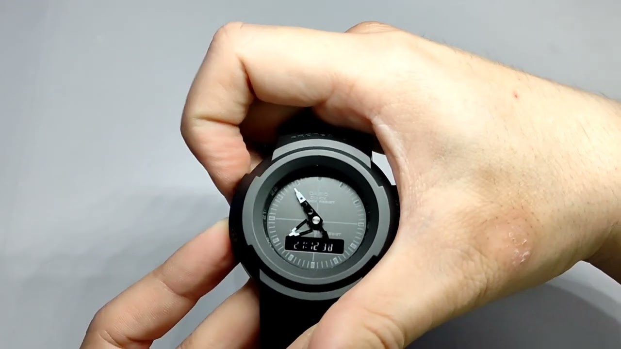 Cara Setting Jam Tangan Casio G-Shock AW-500BB-1E / AW-500MNT / AW-500E / AWM-500D / AWM-500GD
