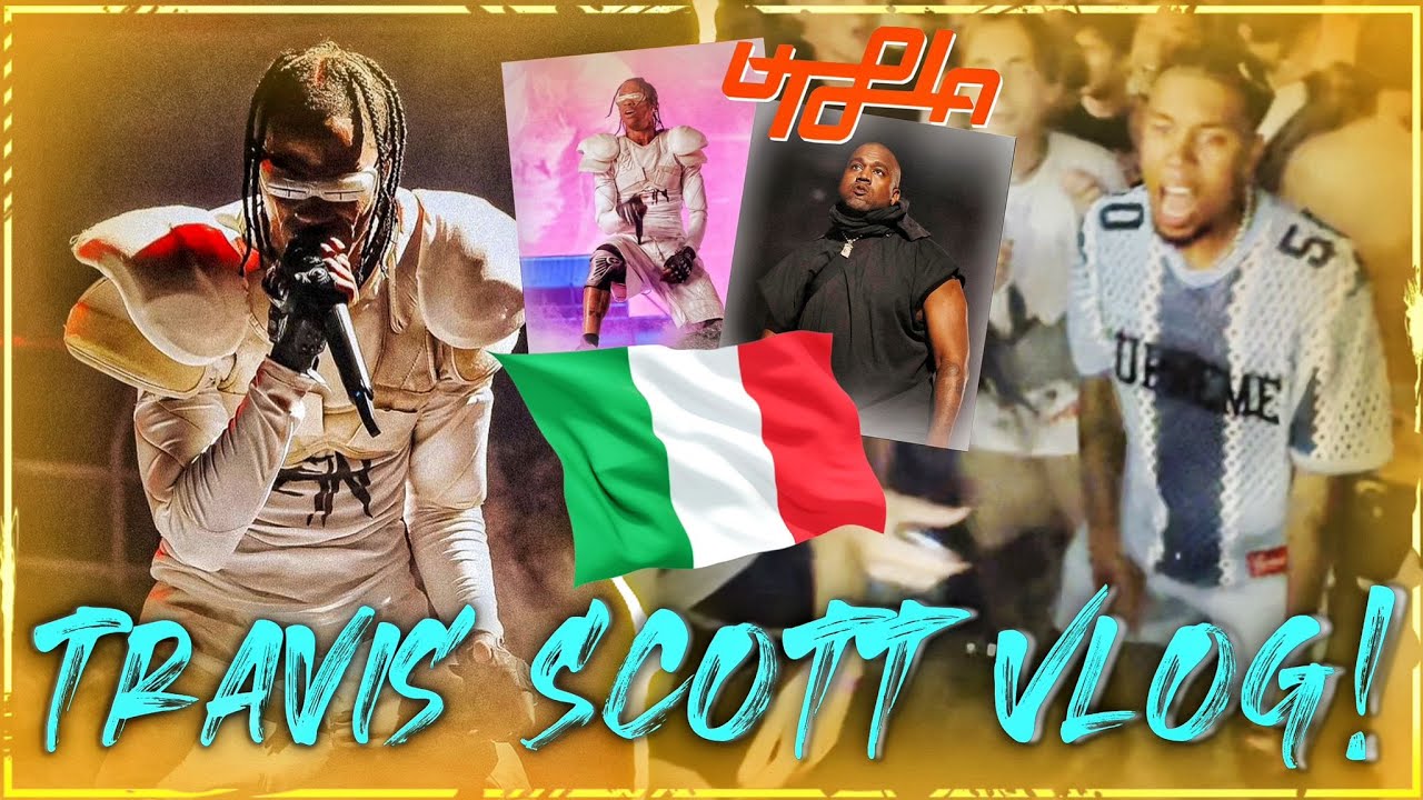 TRAVIS SCOTT UTOPIA KONZERT IN ROM ft. KANYE WEST!😍🪐 + Aftershow Party❤🌵 mit Willy & Co.🔥 VLOG #187